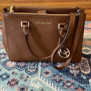 Cognac Michael Kors bag